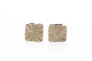 925 Silver Sunburst Stud Earrings
