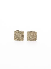925 Silver Sunburst Stud Earrings