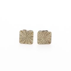 925 Silver Sunburst Stud Earrings