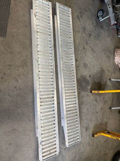 Ifor williams trailer ramps 6ft 8ft steel and alu