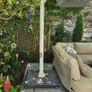 Garden parasol and base Image 3