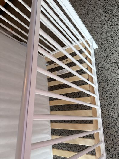 Baby Elegance Cot & new Mamas Papas mattress