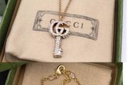 Key style necklace and bracelet