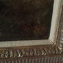 Art - Antique Oil on Canvas 19th Cent. ( R. Percy) ( Reduced) Image 8
