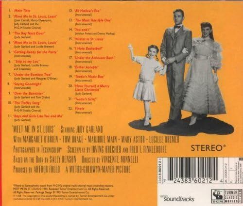 Meet Me in St Louis: Original Soundtrack. CD. Free Postage!