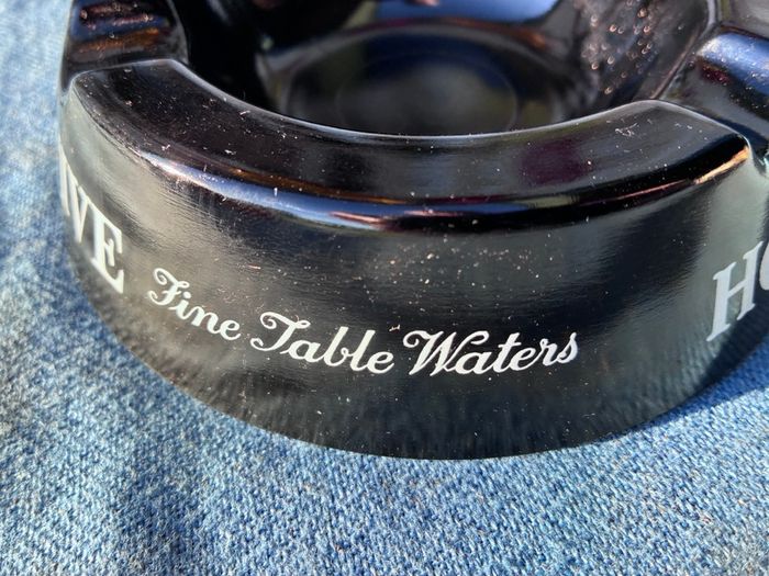 Vintage Hooper Struve glass ashtray