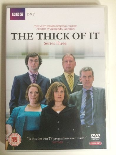The Thick Of It - Series 1-3 + Specials (2005-2009) Peter Capaldi [DVD TV Boxsets]