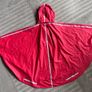 Kids Playschool Red Rain Poncho Image 6