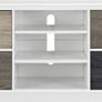 Mercer Tv Console Multicolour Doors 50" White - 1739096uk Image 3