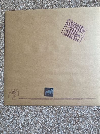 Led Zeppelin "In through the outdoor" vinyl