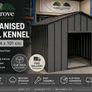 Steel Dog Kennel Free Delivery Image 2