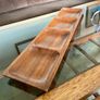 Long Mid Century Moder Genuine Antique Danish Design Handcrafted Wooden Tray Image 5