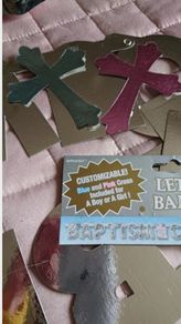 Christening decorations