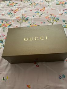 Mens Gucci monogram driving shoe size 10