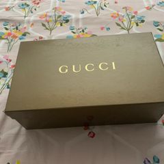 Mens Gucci monogram driving shoe size 10