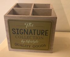Wooden Cutlery Box