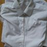 White School Shirt. Age 8-9 Image 2
