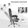 Office Chair Heated 6 Points Vibration Massage Executive Image 5