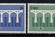 1984 Ireland Europa: CEPT: 25th Anniversary Logo Commemorative Stamps Mint Never Hinged (MNH)