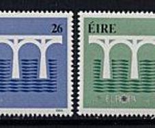 1984 Ireland Europa: CEPT: 25th Anniversary Logo Commemorative Stamps Mint Never Hinged (MNH)