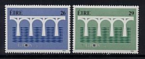 1984 Ireland Europa: CEPT: 25th Anniversary Logo Commemorative Stamps Mint Never Hinged (MNH)