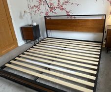 FREE American King Size Bed Frame (super king-ish size)