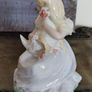 Vintage Coalport porcelain figurine Goose Girl Image 4