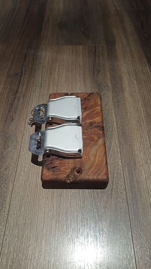 Authentic Aircraft Seatbelt Key Holder Handcrafted Aviation Wall Mount