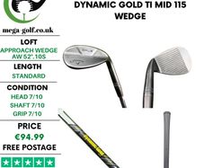 Callaway Opus Wedge Aw 52 Degree.10S / Dynamic Gold Ti Mid 115 Wedge