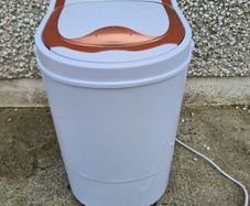 2 In 1 Portable Mini Washing Machine Fully Automatic Compact Washer Spin Dryer