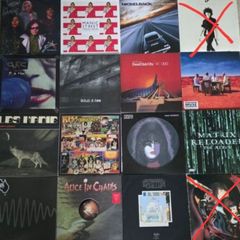 Vinyl Job lot - Alice in Chains, The Cure, SP, MSP, Muse, Kiss, Matrix...