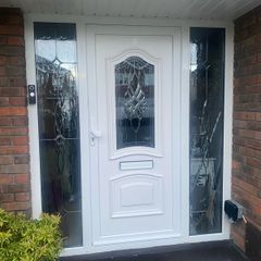 PVC front door and windows