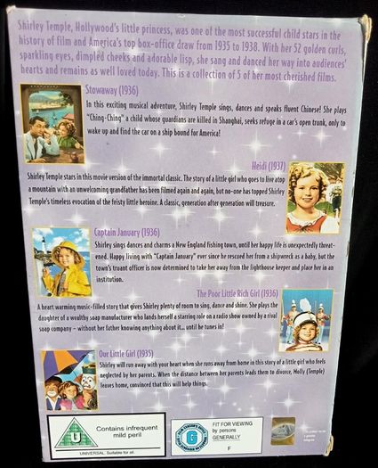 Shirley Temple - The Collection 5 DVD Box Set
