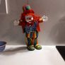 ceramic figure clown dancing clown vintage figurine statues colourful Image 2