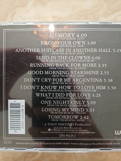 Elaine Paige CD - Stages