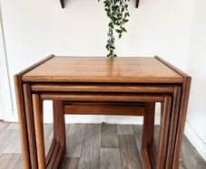 Vintage Retro Mid Century Teak G Plan Quadrille Nest of Tables