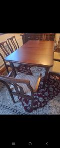 Mahogany Table and Chairs