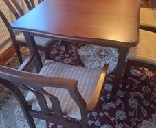 Mahogany Table and Chairs