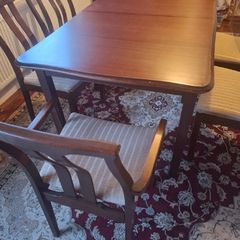 Mahogany Table and Chairs