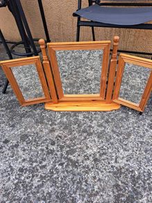 Lovely triptych mirror