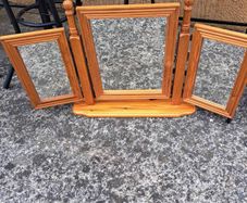 Lovely triptych mirror