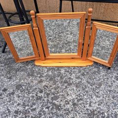 Lovely triptych mirror