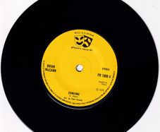 Brian Mccann Someone 1975 Uk Pressing Single