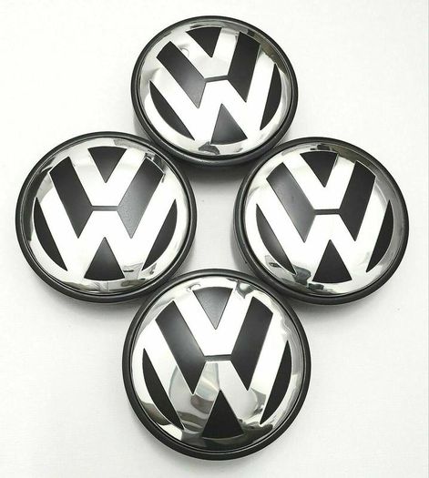 4 x Alloy Wheel Centre Caps 56mm for  Volkswagen 1J0601171