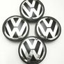 4 x Alloy Wheel Centre Caps 56mm for  Volkswagen 1J0601171 Image 2