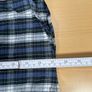 Vintage Levis Blue Check Shirt Size M Mens - Black Pearl Snap Image 4