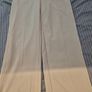 Bershka petite wide leg high waisted trousers beige NEW Image 2