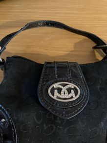 Small black bag with diamonds
