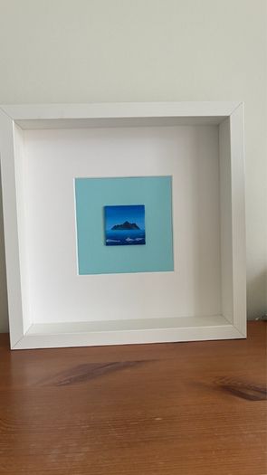 Skellig oil painting