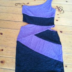 Jane Norman purple and black